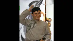 Fadly mengaku sengaja tak banyak mengambil pekerjaan di bulan Ramadan tahun ini, Jakarta, Kamis (17/7/2014) (Liputan6.com/Panji Diksana)