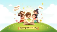 Daily Quote of the Day for Kids: Simple Words to Inspire Young Hearts