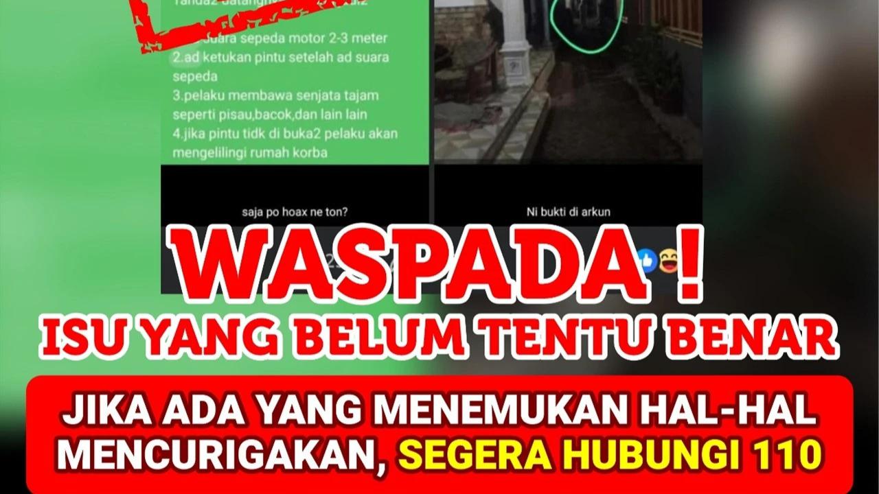Hoaks Teror Pocong
