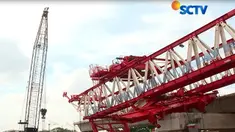 Iwan Arkasih menuturkan pekerjaan akan dilanjutkan setelah semua pekerja proyek dan alat telah sesuai prosedur SOP.