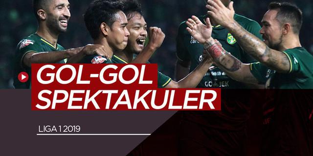 VIDEO: Gol-Gol Spektakuler yang Sudah Tercipta di Liga 1 2019