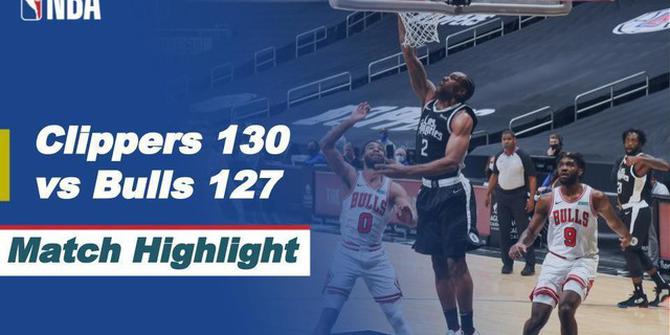 VIDEO: Highlights NBA, LA Clippers Raih Kemenangan Tipis atas Chicago Bulls