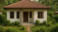 8 Gambar Desain Rumah Kampung Sederhana tapi Cantik 3 Kamar