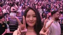 Natasha Wilona membagikan keseruannya nonton konser Ariana Grande. Ia pun memerlihatkan beberapa lagu yang dibawakan Ariana Grande. [@natashawilona12]