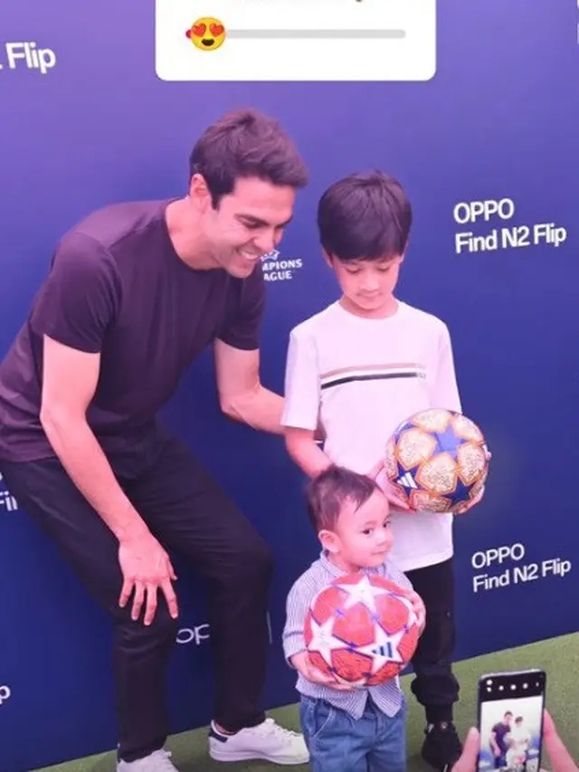 Rafathar, Rayyanza, dan Kaka. (Instagram/ raffinagita1717)