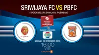 Sriwijaya FC vs Pusamania Borneo FC (Liputan6.com/Abdillah)