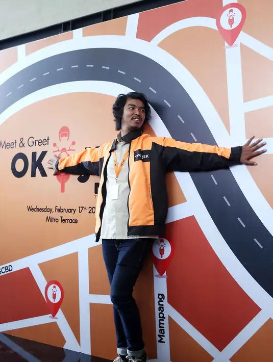 Bagi lelaki kelahiran Blitar, Jawa Timur ini, membawa motor di Jakarta bisa pergi dan pulang selamat adalah sebuah prestasi. (Nurwahyunan/Bintang.com)
