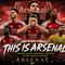 Cover ilustrasi Arsenal juara Premier League 2025/2026. (Bola.com/AI Generated)