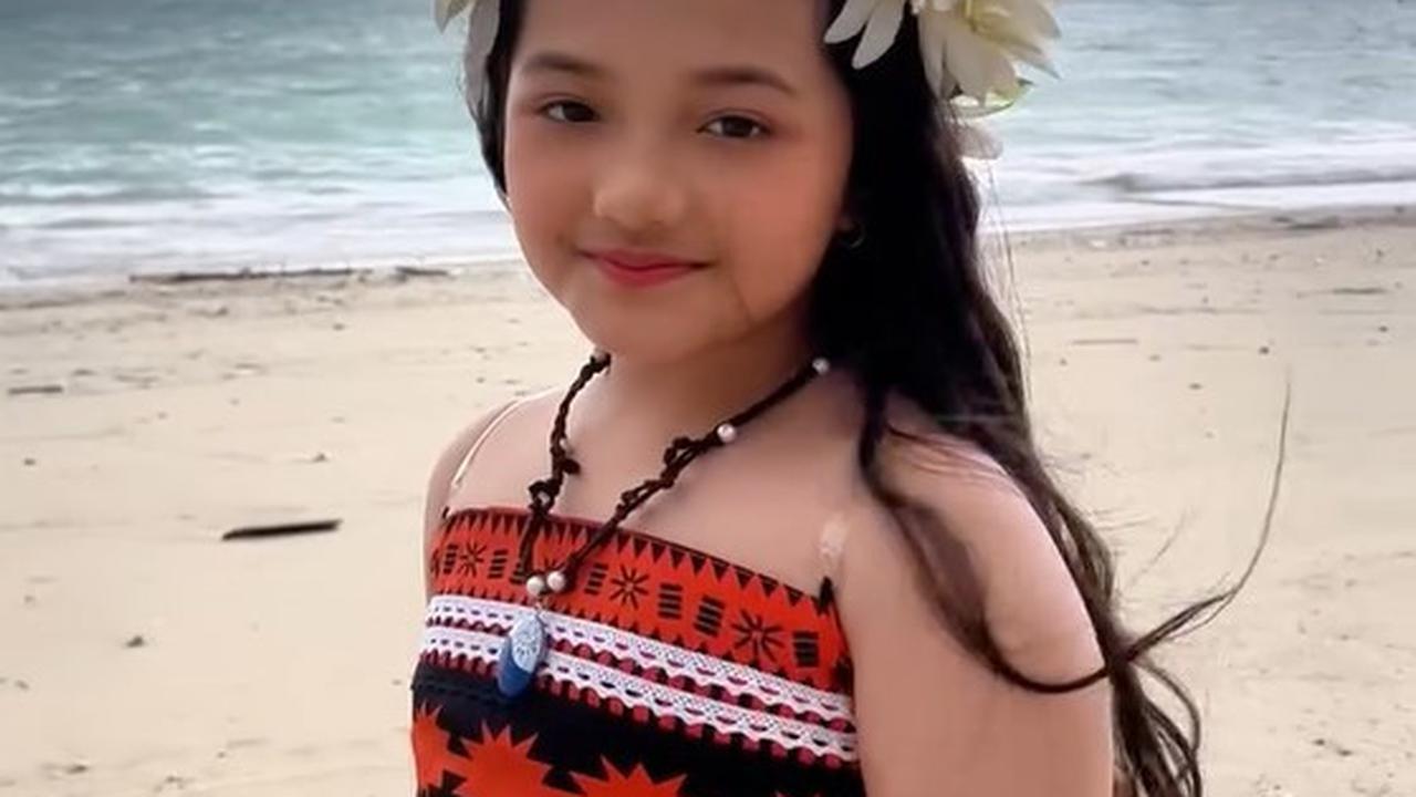 8 Potret Arsy Hermansyah Ulang Tahun ke-10, Cosplay Manis Jadi Moana & Dirayakan Sederhana
