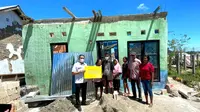 BTN Bantu Perbaikan Rumah Korban Badai Siklon Seroja di NTT