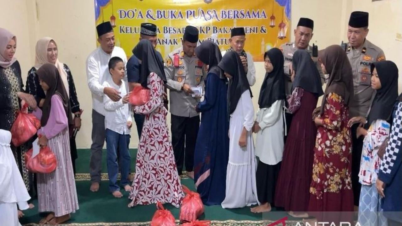 KSKP Bakauheni Bagikan Puluhan Paket Sembako untuk Anak Yatim Jelang Idul Fitri 1447 H