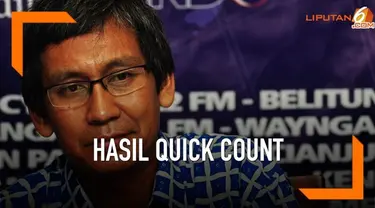 Guru Besar UI Hamdi Muluk mengatakan hitung cepat Pemilu 2019 bisa dipertanggung jawabkan hasilnya. Karena telah mengalami berbagai proses ilmiah.