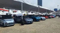 Area test drive mobil di IIMS 2024. (Oto.com)