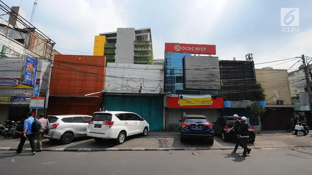Pertokoan dan Kantor di Sabang Tutup