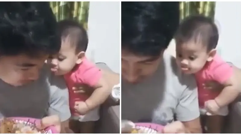 Ekpresi Gemes Bayi Saat Melihat Makanan Ini Lucu Banget tapi Kasian