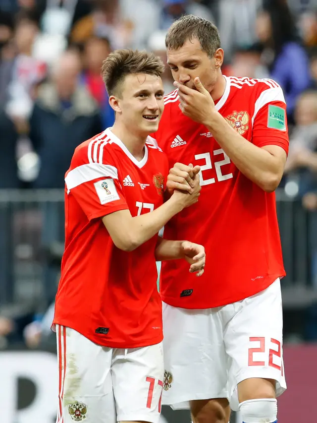 Rusia Menang Telak 5-0 Atas Arab Saudi