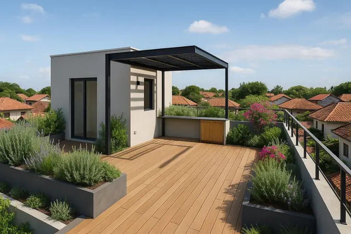 8 Model Rumah Minimalis Dengan Rooftop Garden, Solusi Nuansa Hijau di Perkotaan