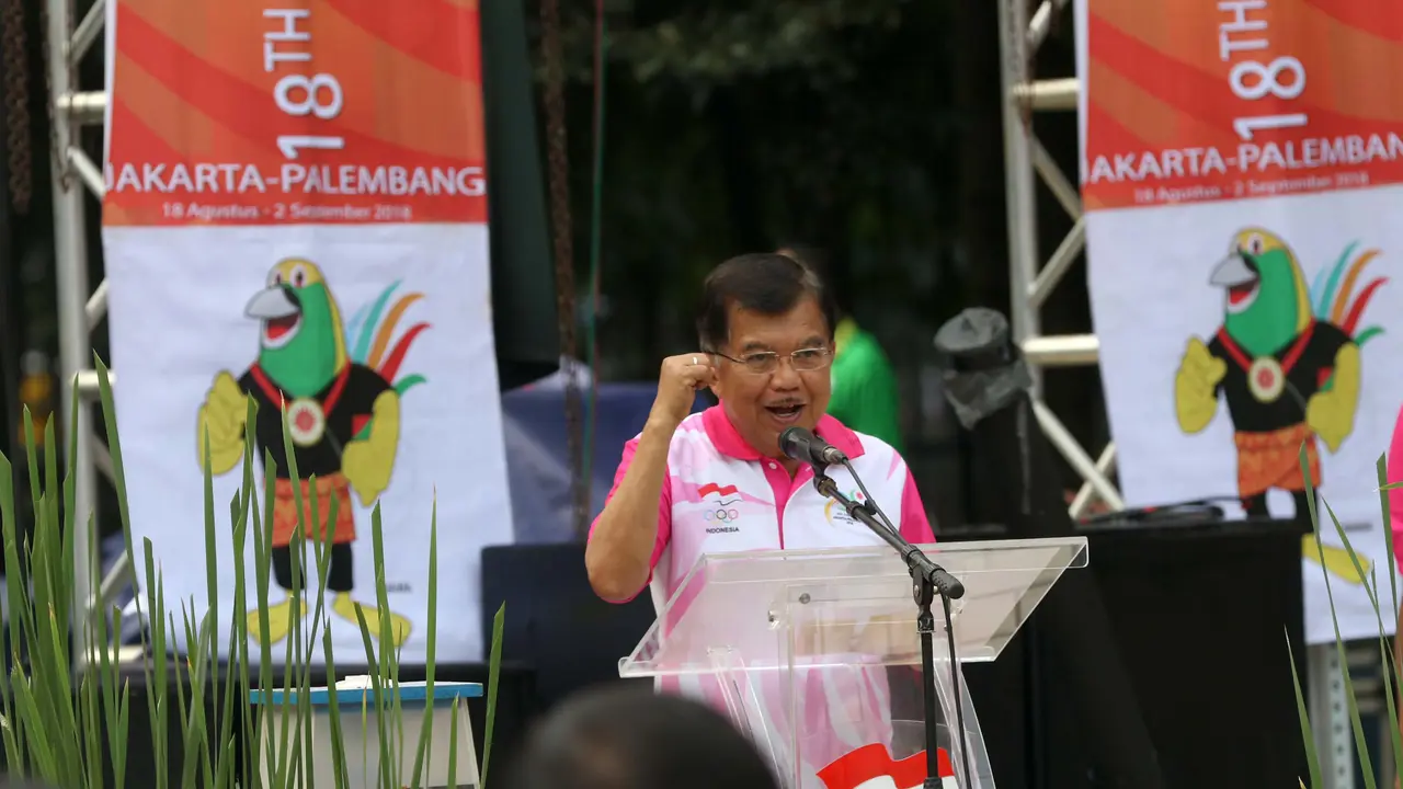 Peluncuran Logo Asian Games, Jusu Kalla, Imam Nahrowi, 