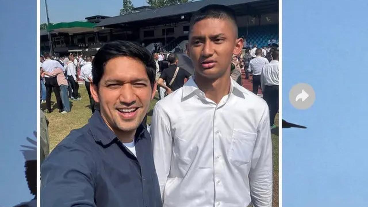 Momen Haru Ibnu Jamil Hadiri Kelulusan Sang Putra yang Lolos Akmil, Kompak Bareng Mantan Istri