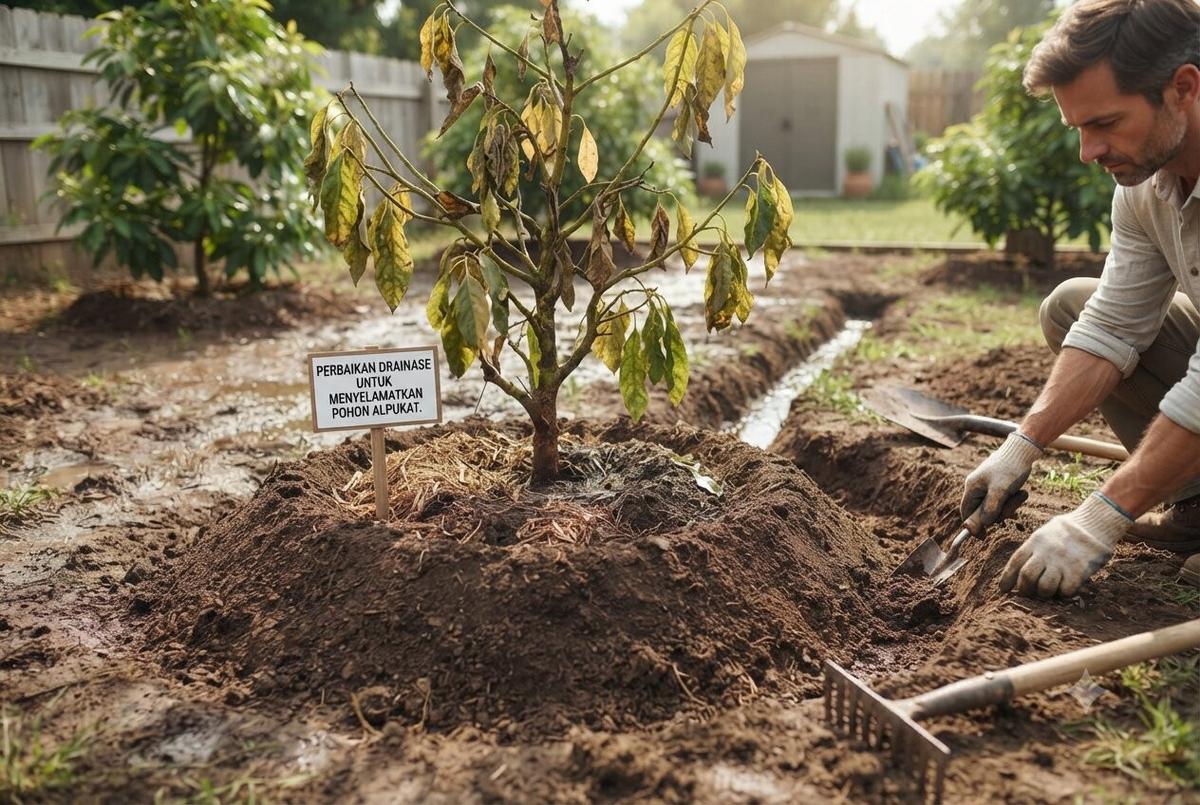 Cara Menyelamatkan Pohon Alpukat yang Hampir Mati