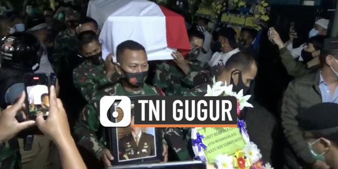 VIDEO: Jenazah Anggota TNI Korban KKB Papua Tiba di Bandung