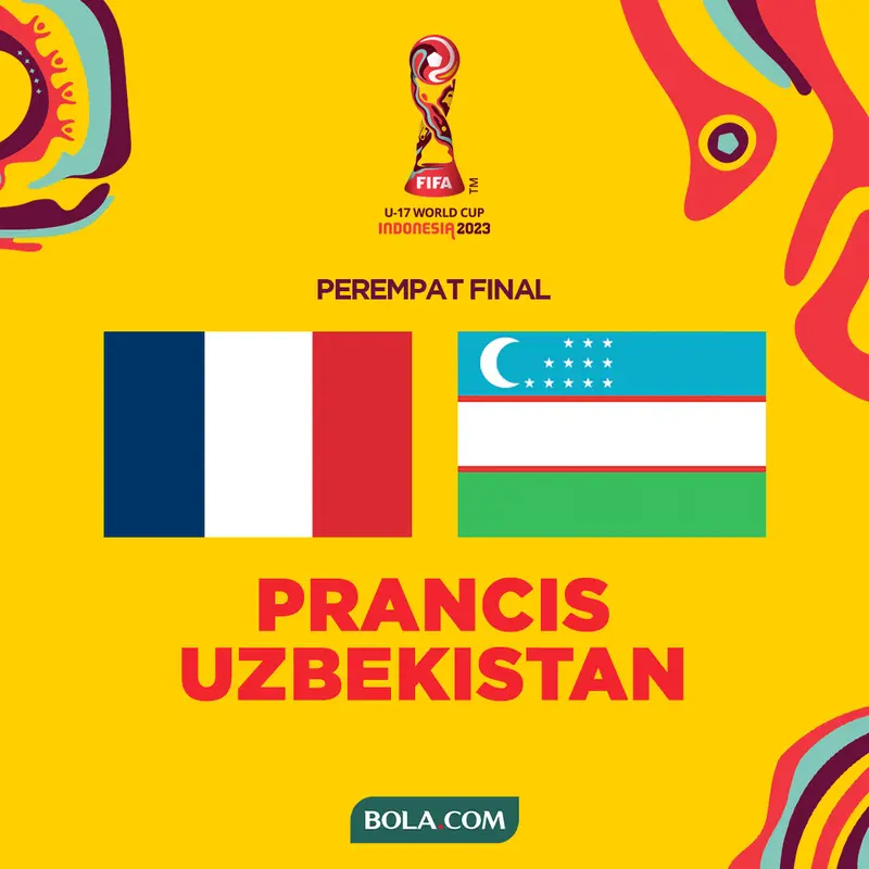 Perempat Final Piala Dunia U-17 - Prancis Vs Uzbekistan