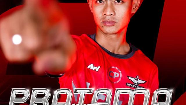 Azizah Salsha Dampingi Pratama Arhan Teken Kontrak di Bangkok United. (credit:instagram.com/true_bangkok_united)