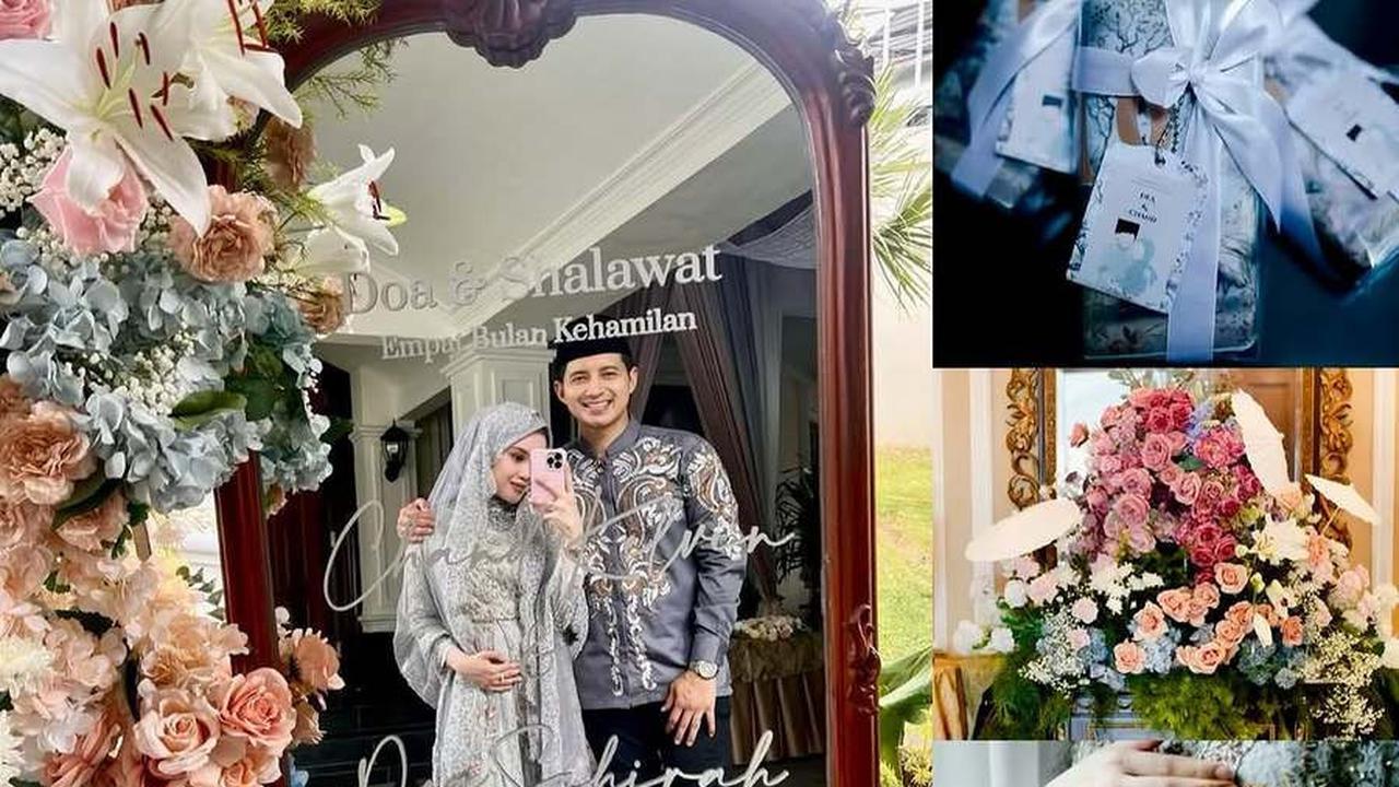 8 Potret Chand Kelvin Tasyakuran 4 Bulanan Kehamilan Istri Sekaligus Gender Reveal, Bakal Punya Anak Cowok