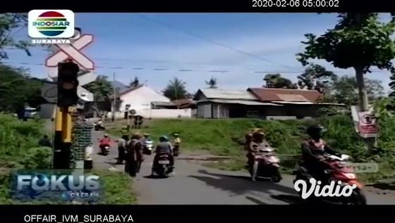 VIDEO: Ada Kecelakaan, Sirine di Perlintasan Kereta Kalipuro Banyuwangi Segera Diperbaiki