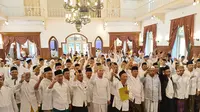 Komunitas Poro Kiai ( KOPI) dan Rejo Semut Ireng Deklrasi Dukung Prabowo-Gibran. (Istimewa)