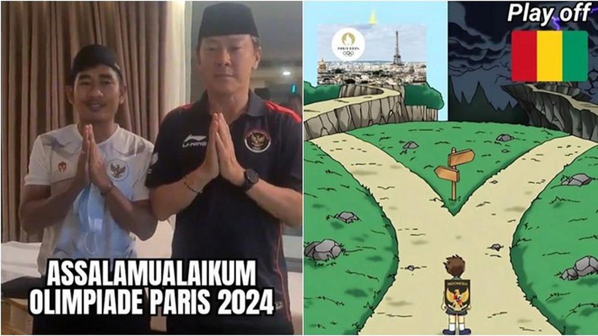 8 Meme Indonesia VS Guinea di Playoff Olimpiade Paris 2024, Berharap Lolos Berita Viral Hari Ini Senin 20 Mei 2024