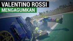 Berita video Valentino Rossi meraih posisi kedua di start MotoGP Italia meski sempat terjatuh. Pebalap Movistar Yamaha itu terjatuh di FP 4.