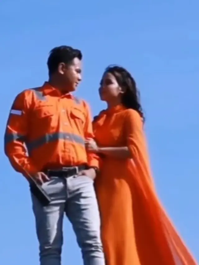 Potret Putri Isnari dan Abdul Aziz melakukan pemotretan prewedding (Sumber: Instagram/m.nurjamila)