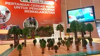 Pertanian cerdas iklum untuk penghidupan berkelanjutan yang dilaksanakan Pemprov Sumsel dan Land4Lives ICRAF Indonesia (Liputan6.com / Nefri Inge)