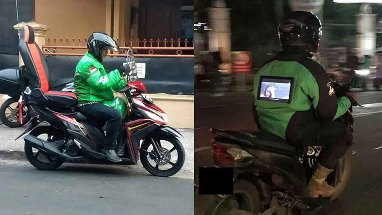 6 Inovasi Kreatif Ojek Online Ini Sukses Bikin Penumpang Betah
