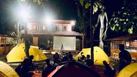 Salah satu tempat penyelenggaraan Indonesia UFO Festival ini adalah di Kampung Alien, yang berada di Nanggulan Kulon Progo Yogyakarta.