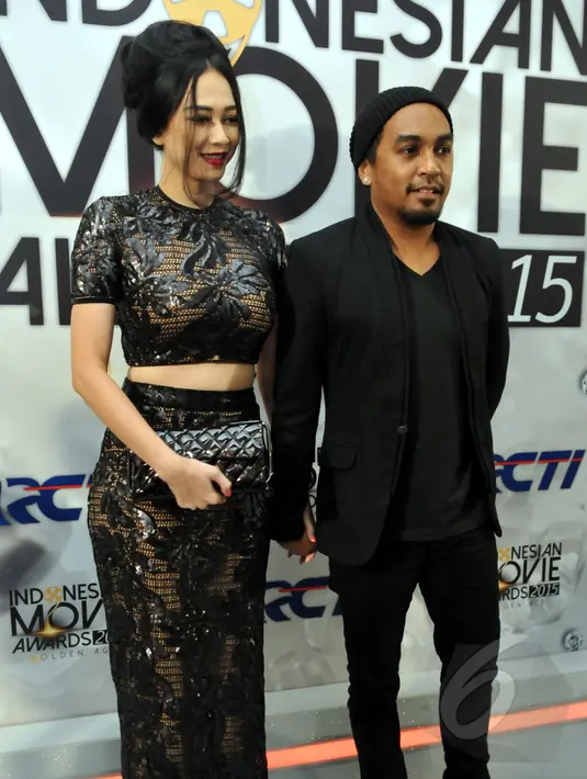 Glenn Fredly dan Aura Kasih. (Liputan6.com/Panji Diksana)