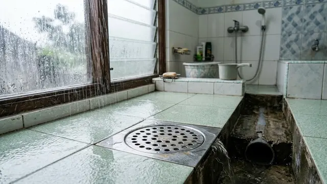 Pemasangan Floor Drain Konvensional