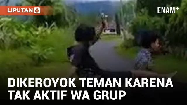 Perkara Tak Aktif di Whatsapp Grup, Pelajar SMP Dikeryok Temannya Sendiri