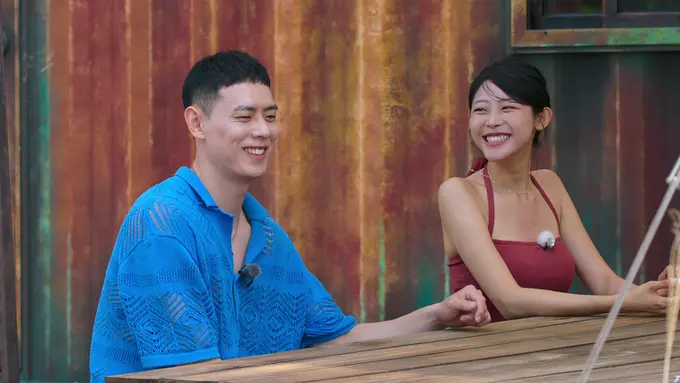 Lee Gwan Hee dan Choi Hye Seon dalam Single's Inferno 3. [Foto: Netflix]