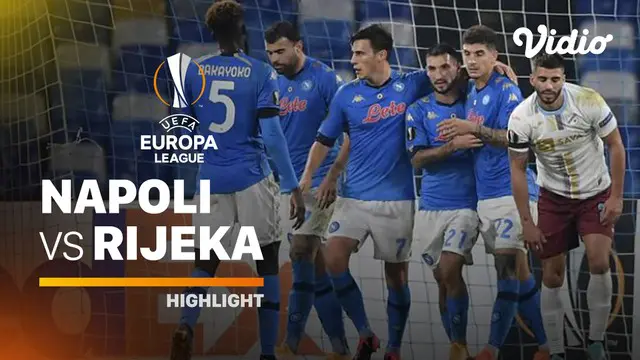 VIDEO: Highlights Liga Europa, Napoli Persembahkan Kemenangan untuk Legenda Diego Maradona