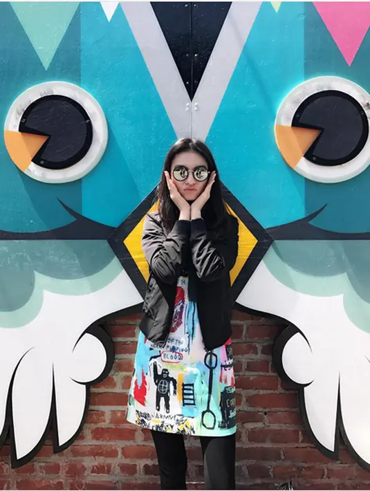 Dengan bergabungnya ke penerbangan yang berbasis di Malaysia itu, perempuan kelahiran Jakarta 32 tahun silam itu keluar dari zona nyamannya selama ini. (Instargam/ralineshah)