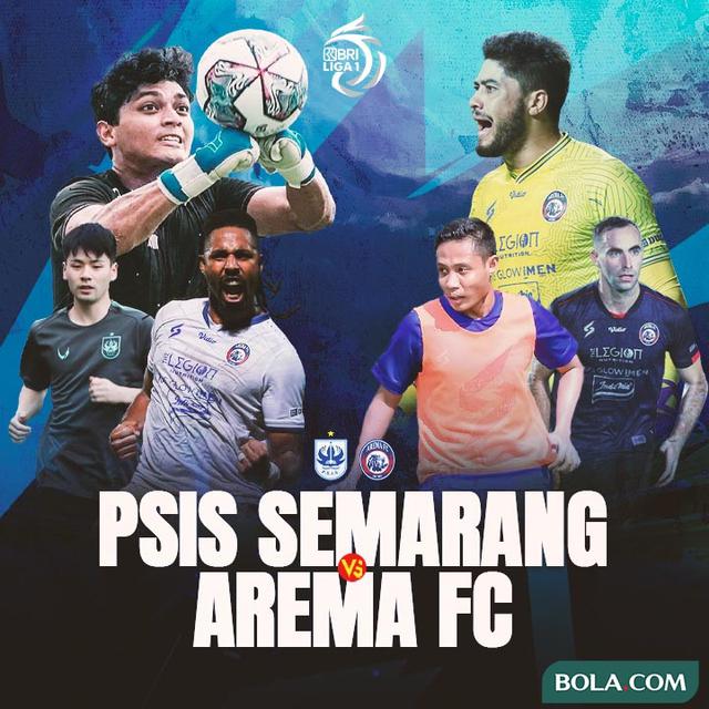 Liga 1 - Head to Head - PSIS Semarang Vs Arema FC