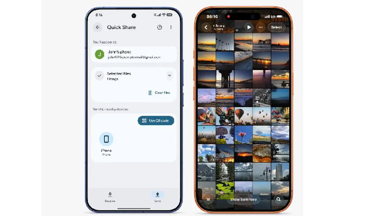HP Xiaomi bisa kirim file langsung ke perangkat Apple. Credit: X/@XiaomiHyperOS_