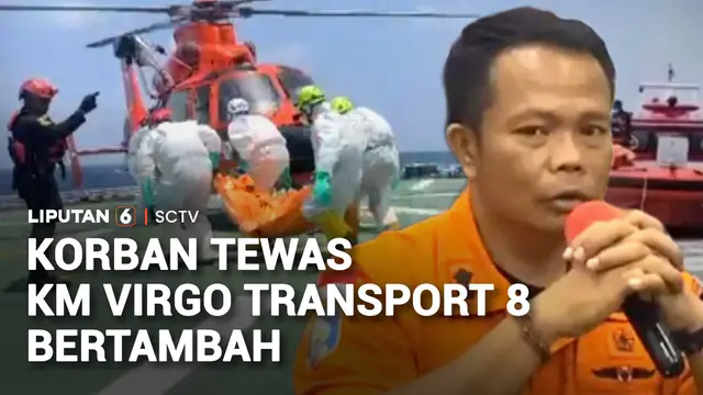 Korban Tewas KM Virgo Transport 8 Bertambah