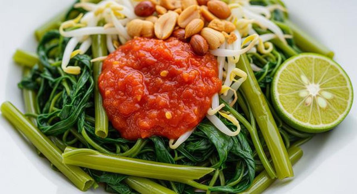 Sambal Kangkung yang Segar dan Enak