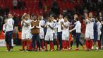 Inggris memastikan satu tempat pada putaran final Piala Dunia 2018 di Russia, Inggris lolos otomatis sebagai juara grup F pada kualifikasi Piala Dunia 2018. (AFP/Ian Kington)