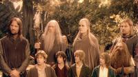 Para pemain utama The Lord of the Rings: The Fellowship of the Ring. (1001 Film Reviews)