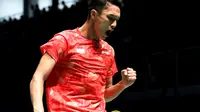 Tunggal putra Indonesia Jonatan Christie. (badmintonindonesia.org)