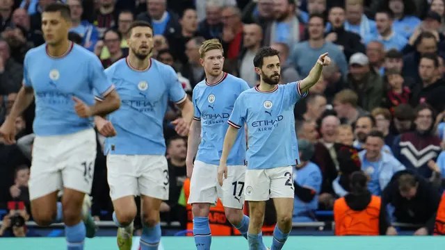 Manchester City Lolos ke Final Liga Champions Usai Bantai Real Madrid 4-0